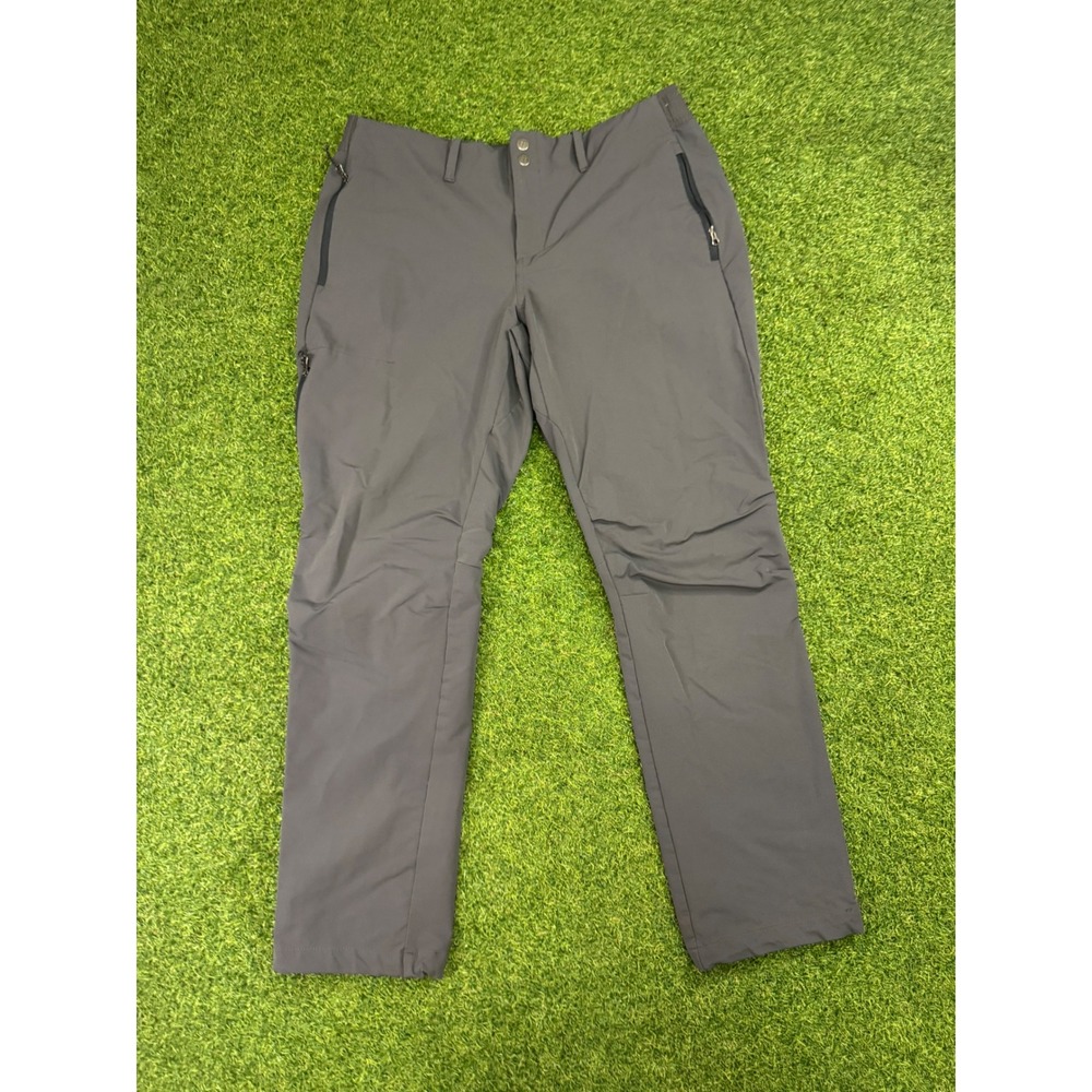 REI Co-op Womens Large Petite Gray Hiking Pants Outdoor Active‎ Straight Leg
